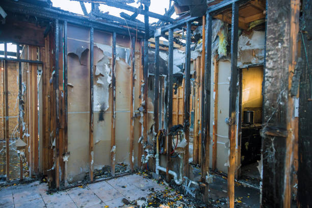 Professional Soot Cleanup technician working in Burley, ID